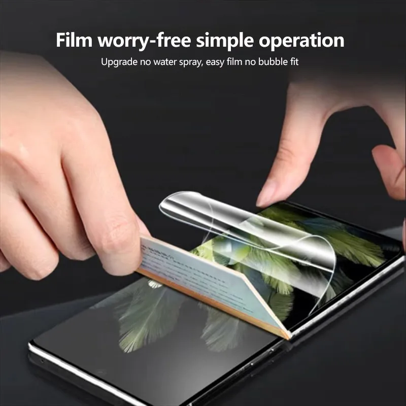 2 in 1 Hydrogel Film For Honor Magic V3 Vs3 V2 RSR Screen Protector Protective Front Back Protection Not Glass