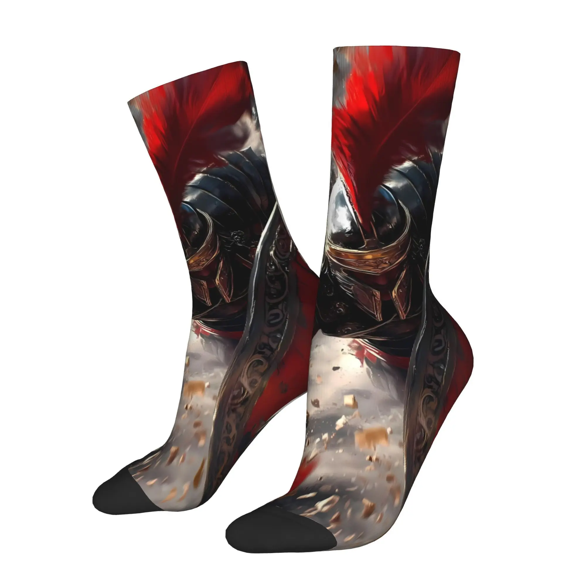 

Sparta Warrior Men Socks Cycling Year Round Comfort Stockings for Cycling Daily Wear