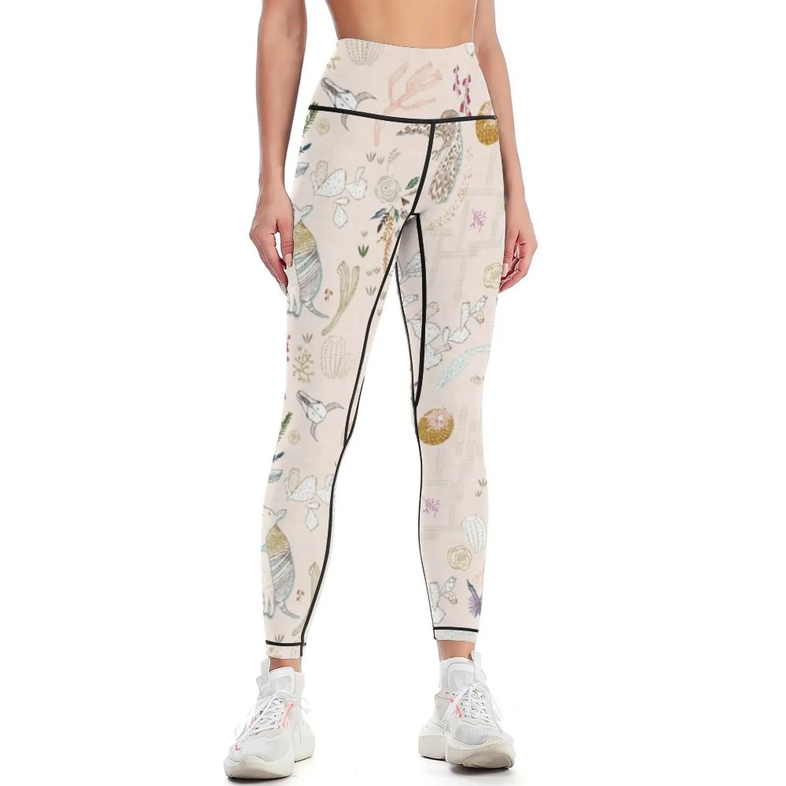

Desert Vibes Leggings sportswear for gym sports tennis for gym clothing Women's tights Womens Leggings