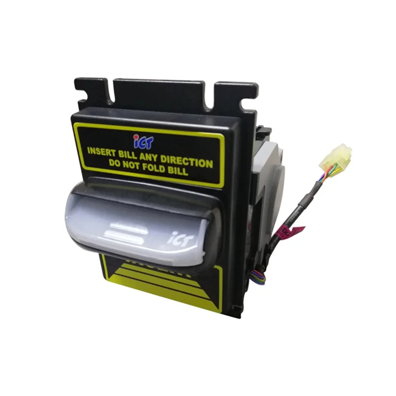 TOP TP70 Bill Acceptor for Arcade Vending Machine, Cash International Currencies, Banknote Selector, DC 12V