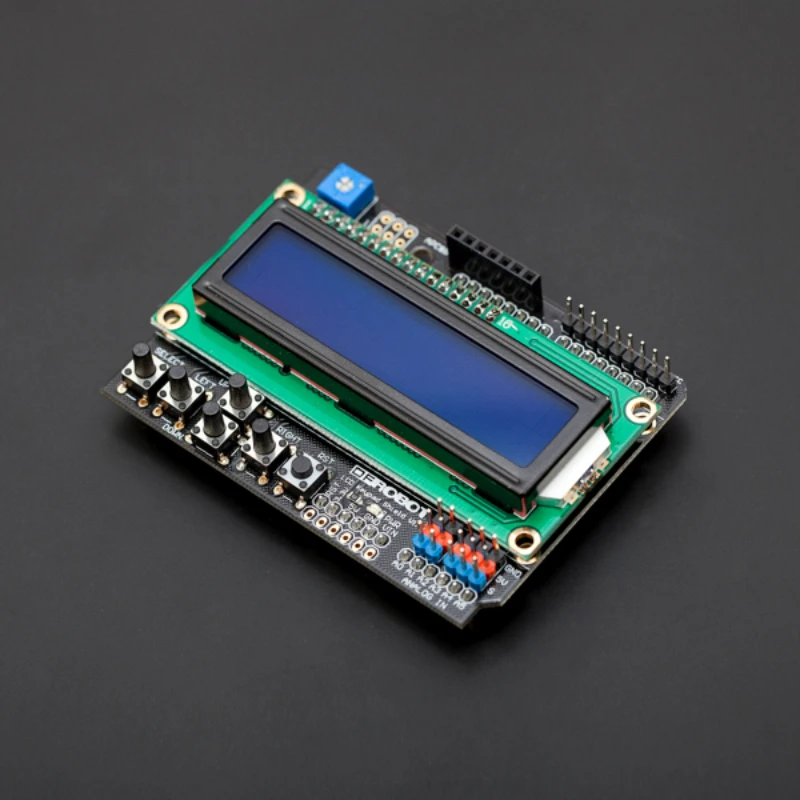 

LCD KeypadShieldV1.1 LCD Expansion Board Compatible with Arduino Uno Controller