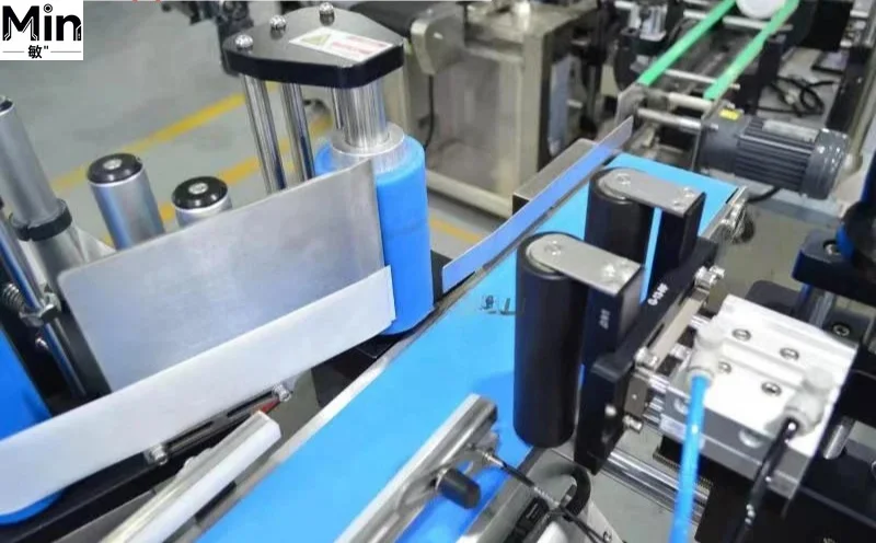 Automatic Desktop Round Bottle Sticker Labeling Machine with Date Coder Printer for Small Business Production