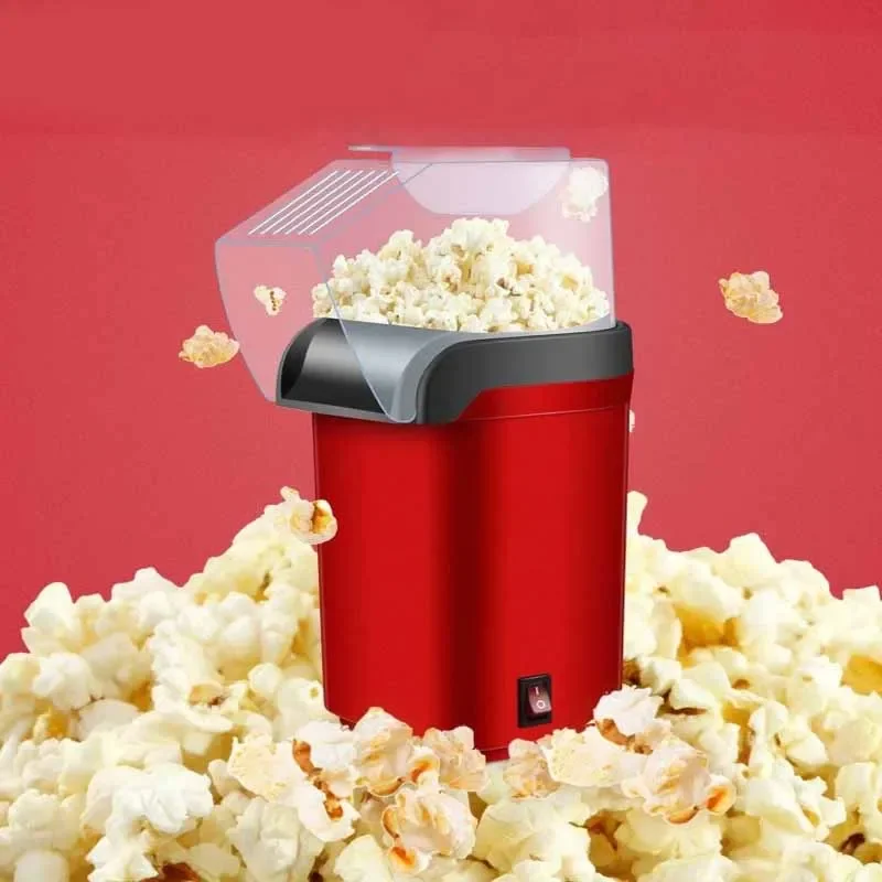 Corn Popcorn Maker Machine 1200W Healthy Air Oil-Free Mini Poppers Machine Home Appliance 110V/220V For Kids