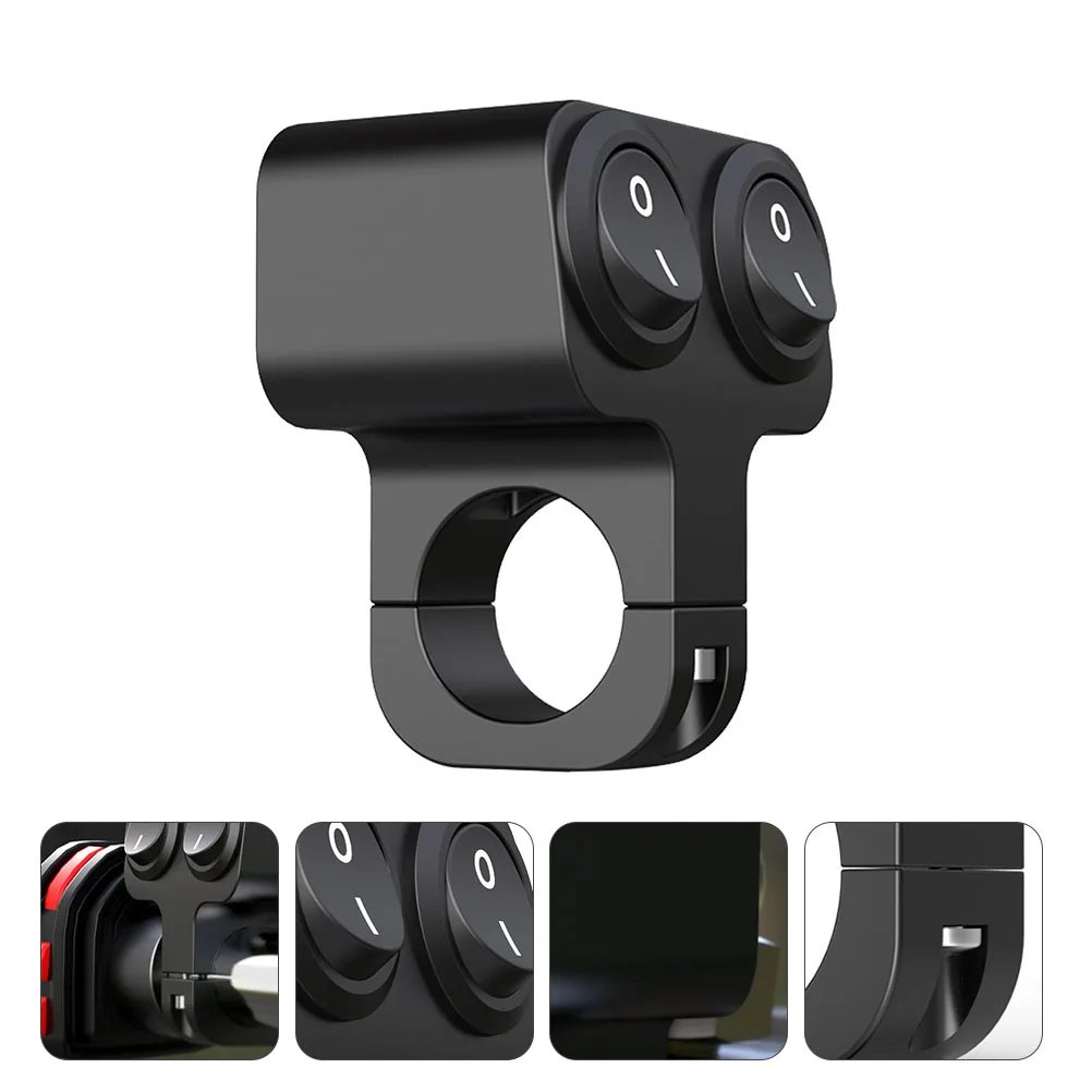 

Motorcycle H Toggle Switch Aluminum Alloy Waterproof Headlight Motorcycle H Toggle Switch Light Electric