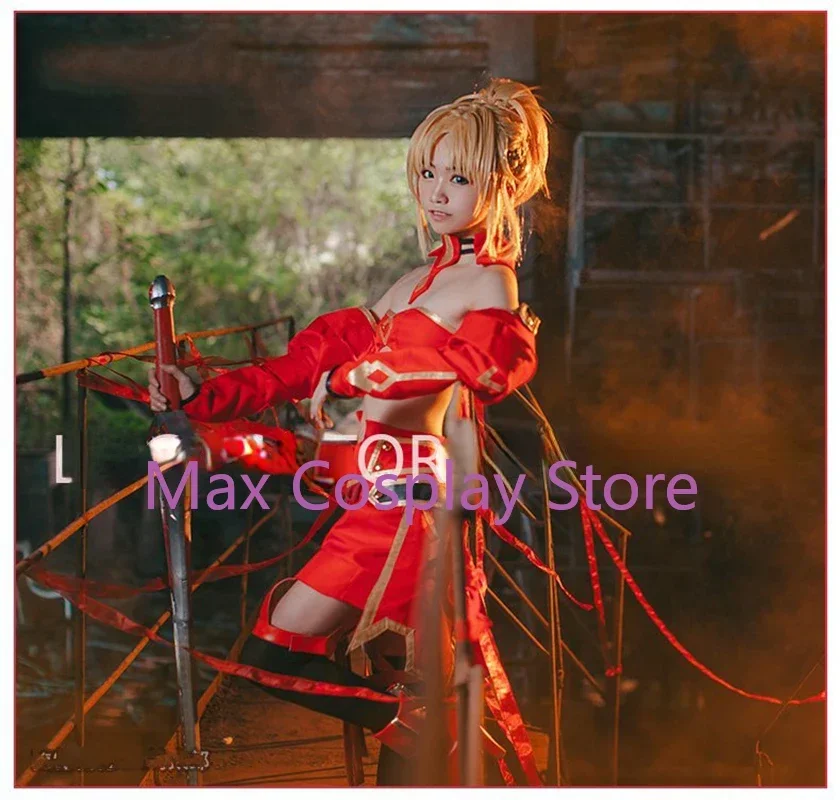 أزياء ماكس FGO Astolfo مصير أبوكريفا صابر من الأحمر موردريد أزياء تنكرية للنساء أزياء تنكرية مجموعة كاملة مقاس مخصص #6