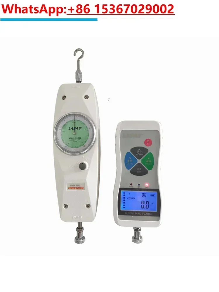 

Push-pull meter digital tension tester Push-pull meter experimental pointer measuring force NK-100