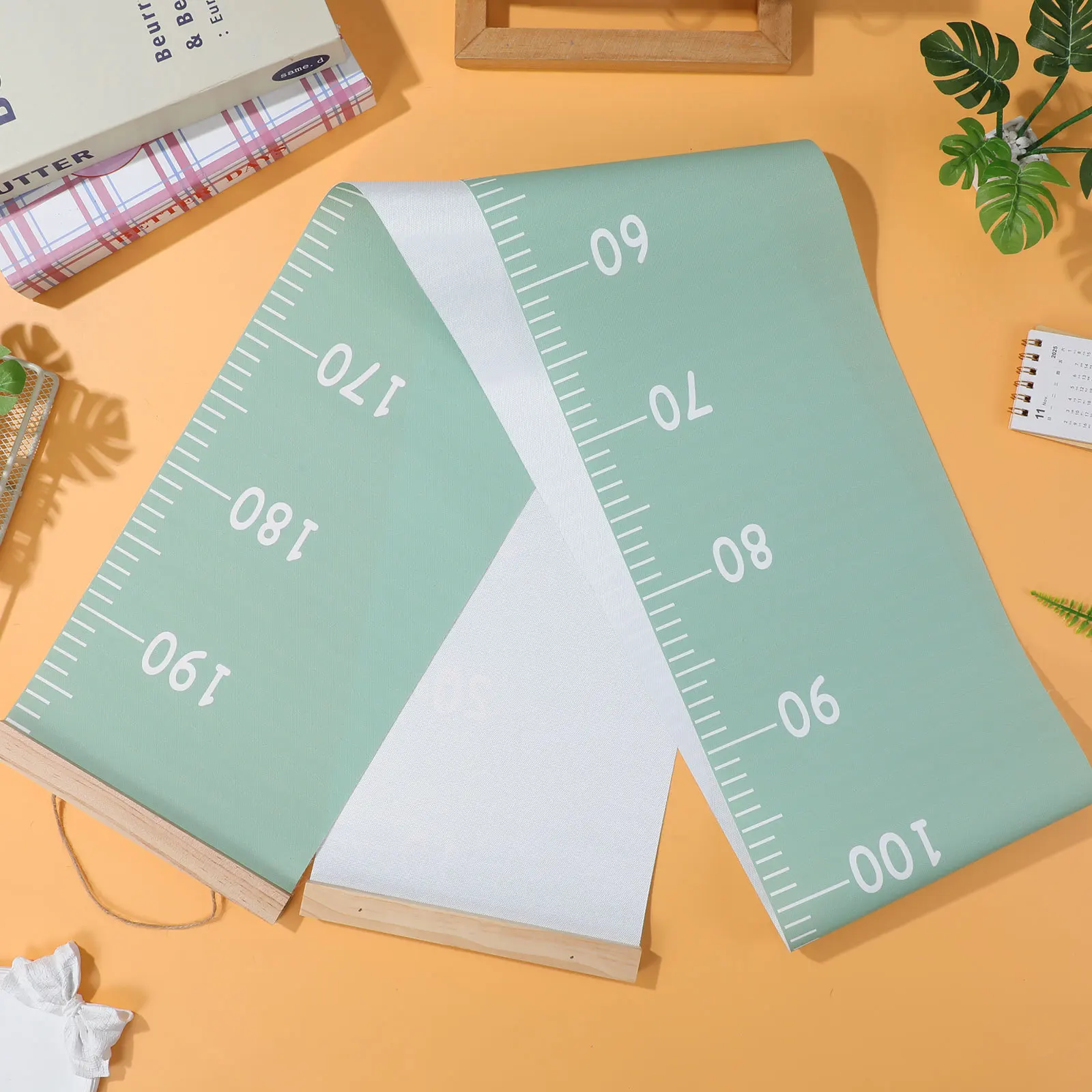 

1pc Height Chart Removable Wall Hanging Measurement Ruler For Growth Tracking Living Room Bedroom Closet Decor Height