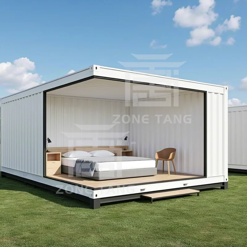 Container House For Sale Hotel Suite Readymade Homes Best Easily Movable Flat Pack Home Fireproof Customize Color Easy To Modify - Image 5