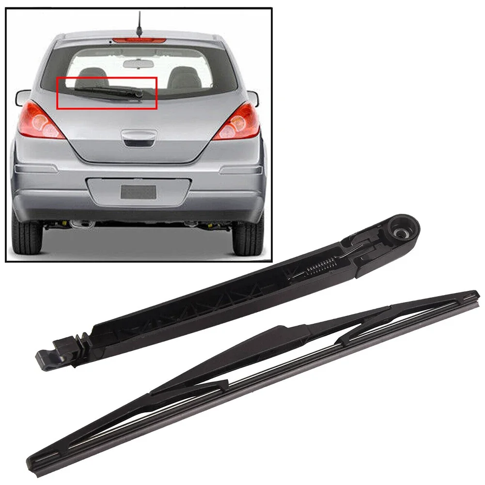 For Hatchback Tiida 2007-2012 For Nissan Versa Set Rear Wiper Blade 28780EL000 Car Accessories Easy Installation