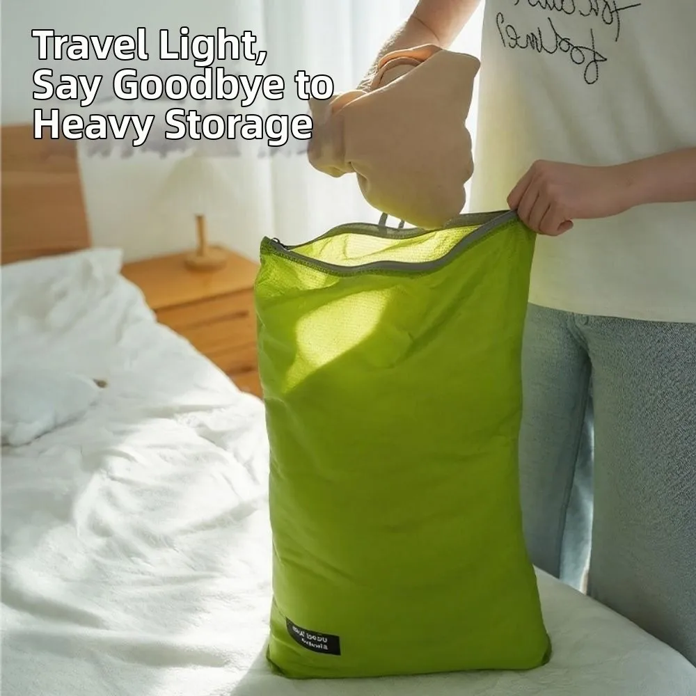 Ultra-Light Travel Backpack Portable Coated with Silicon Passport Wallet Medication Document Pouch Waterproof Large Storage Bags