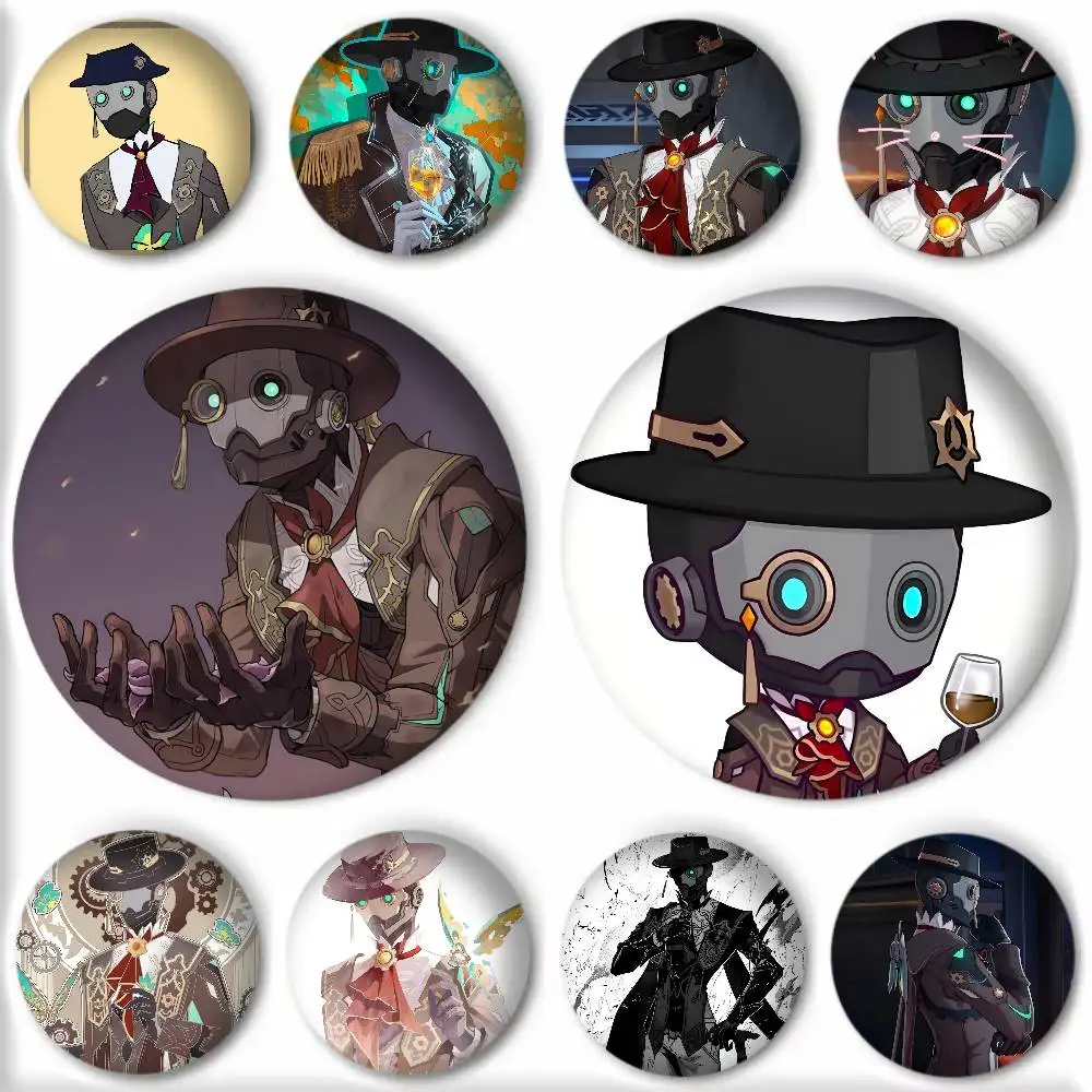 Cool Game Anime Honkai Star Rail Screwllum Badge Round Art Brooch Clothes Backpack Accessories Lapelnd Laserh