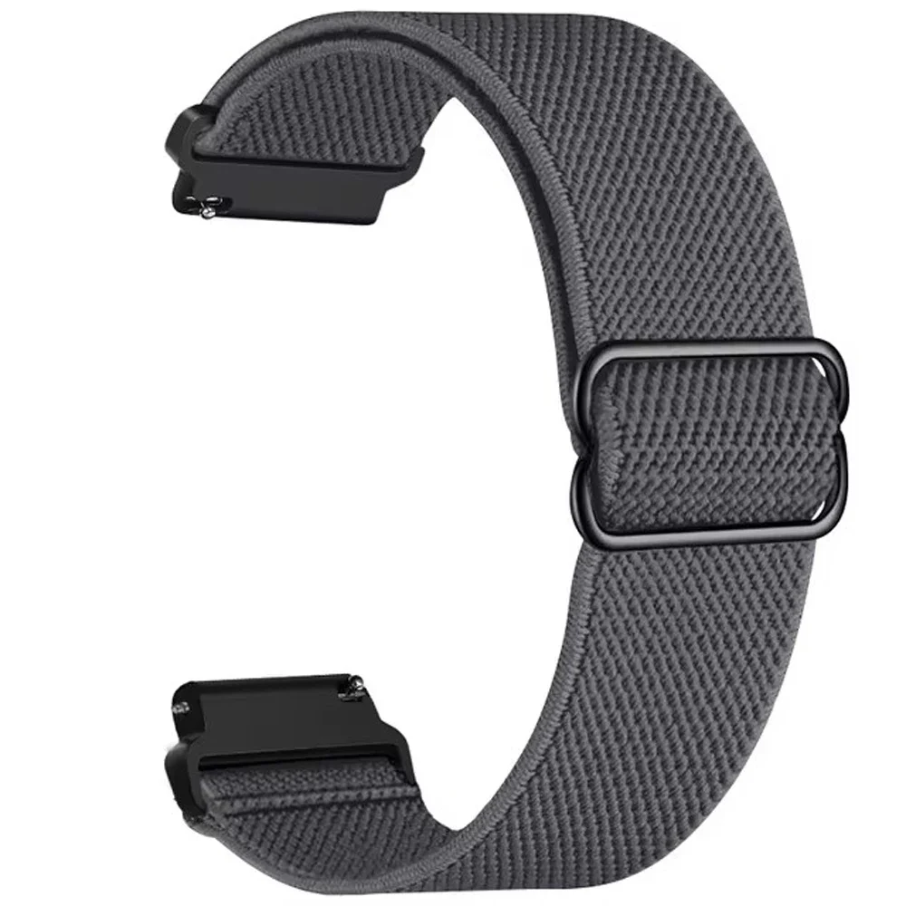 20mm 22mm Nylon Elastic Strap for Xiaomi Watch S4 S3 Sport Band Watch S2 S1 Pro/Active Color 2 Wristband for Amazfit BIP/GTR/GTS