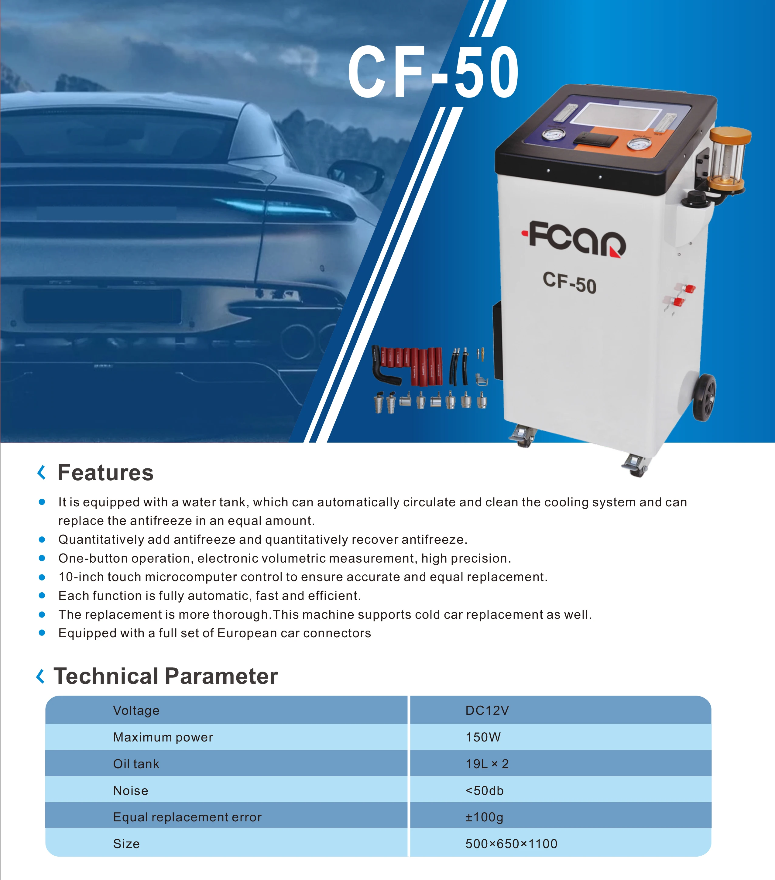 Maszyna do czyszczenia i wymia – Coolant Flush Machine recenzja i cena