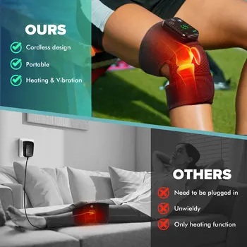 Intelligent Electric Heating Knee Protection Massage Warm Compress Joint Protection Neck Shoulder Knee Vibration Device 5