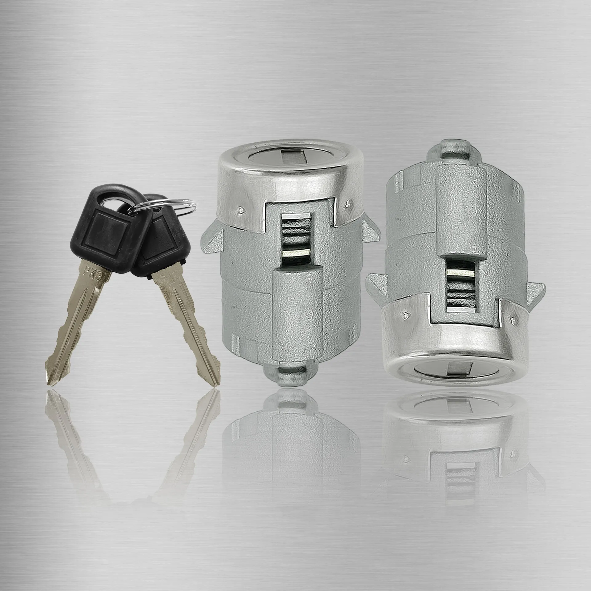

For Cadillac Chevrolet door lock cylinder Left and right door lock cylinder 2 keys Car accessories