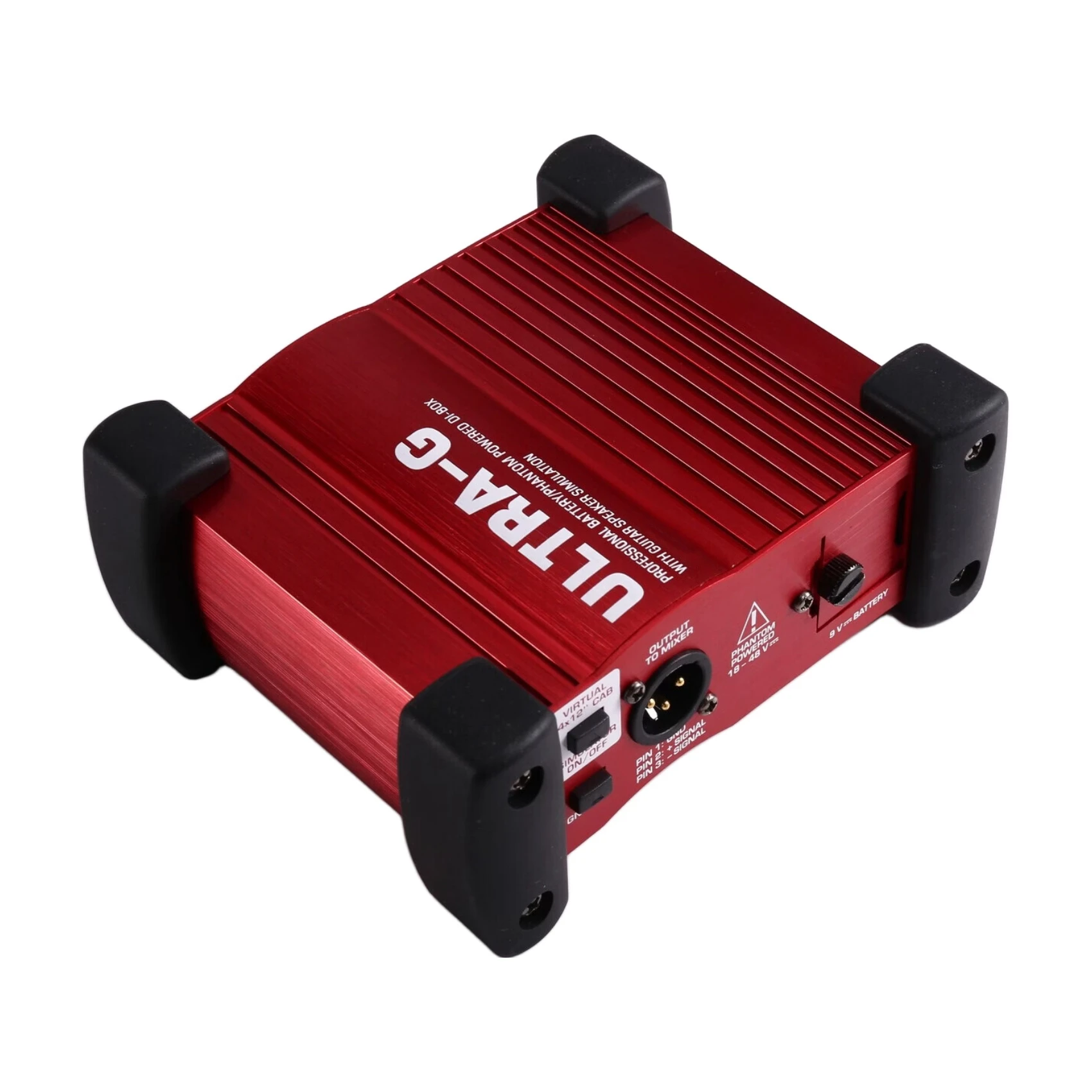 Superior ULTRA-G GI100 Professional Battery/Phantom Powered DI-Box