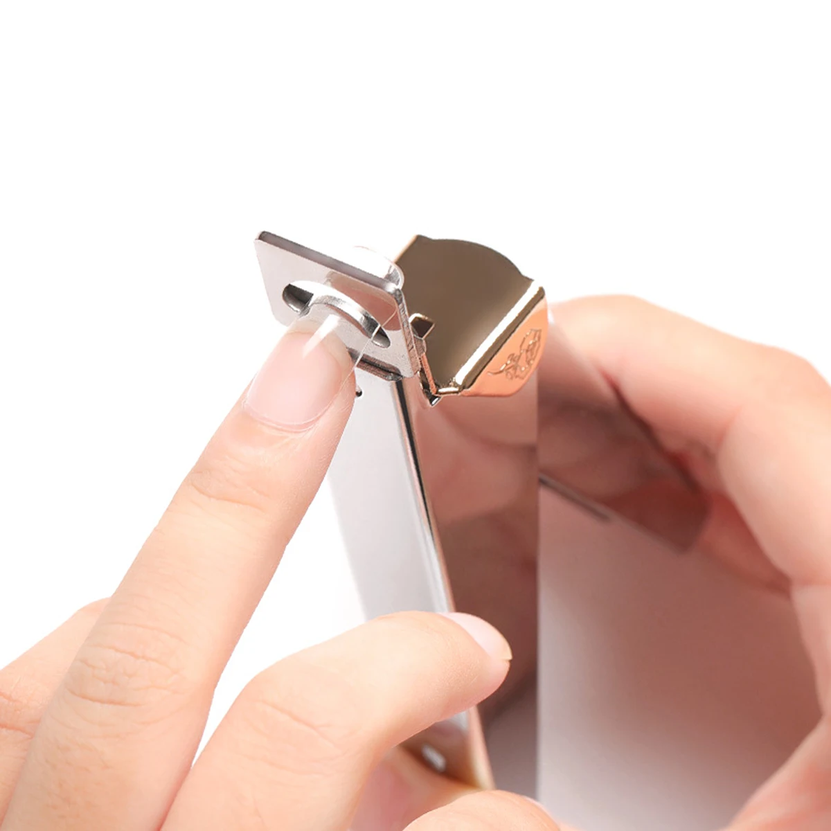 

1Pcs Nail Clipper Titanium Stainless Steel U-Shaped Extended Durable Nail Trimmer Manicure Tool Comfortable Grooming