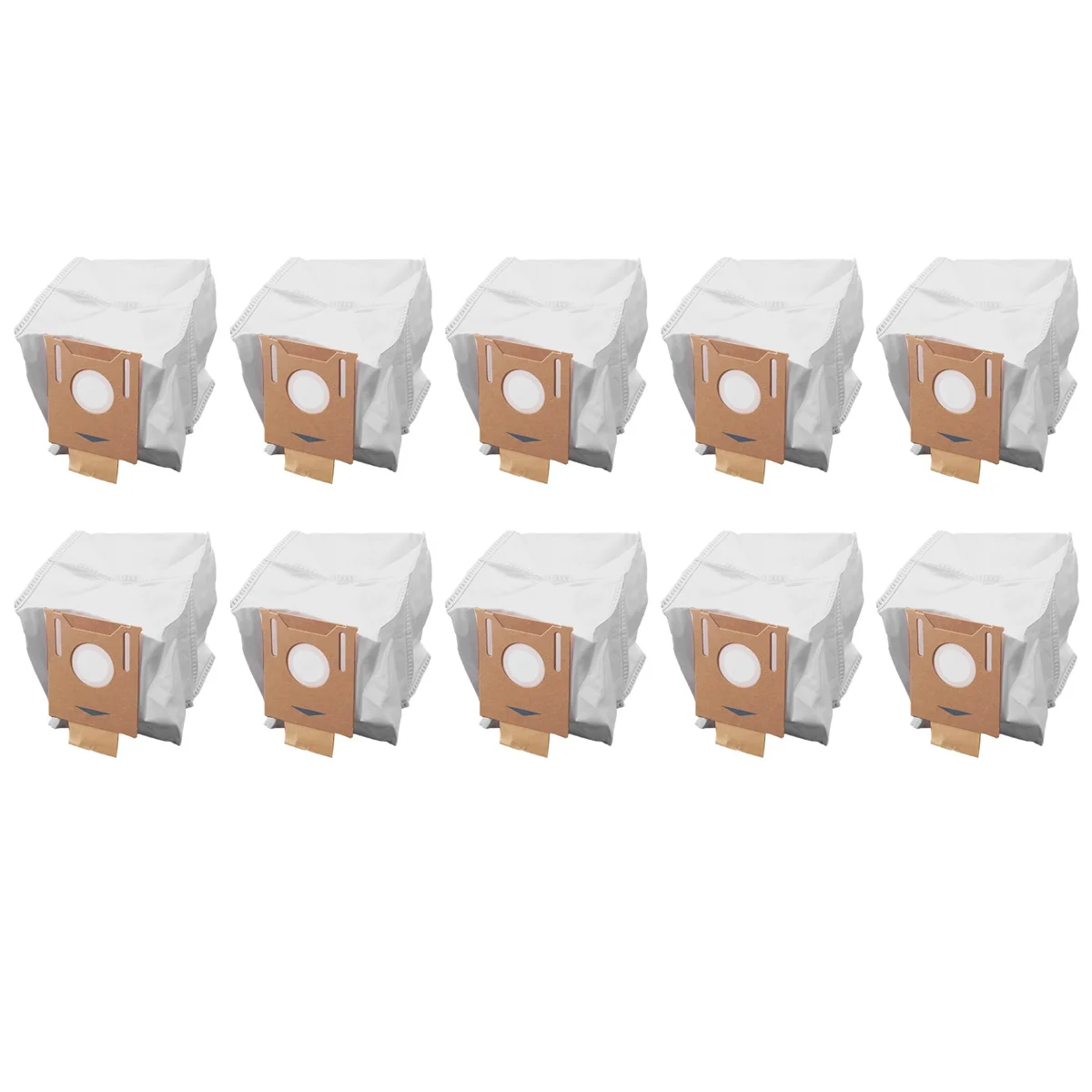 Sacs à poussière pour aspirateur Ecovacs DEEBOT OZMO T8 AIVI T8 Max T8 Series T9 Series N8 Pro Plus N8 Pro Robot, 10 paquets