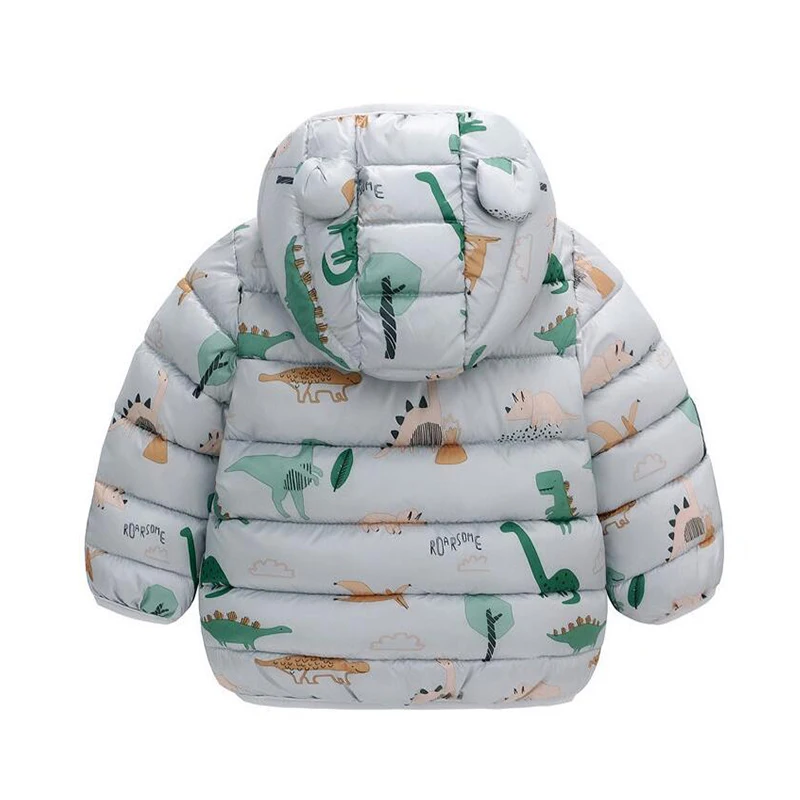 New Lightweight Down Jackets Autumn Outerwear Kids Girls Boys Baby Hooded Coats Winter Warm Clothing Christmas Birthday Gifts