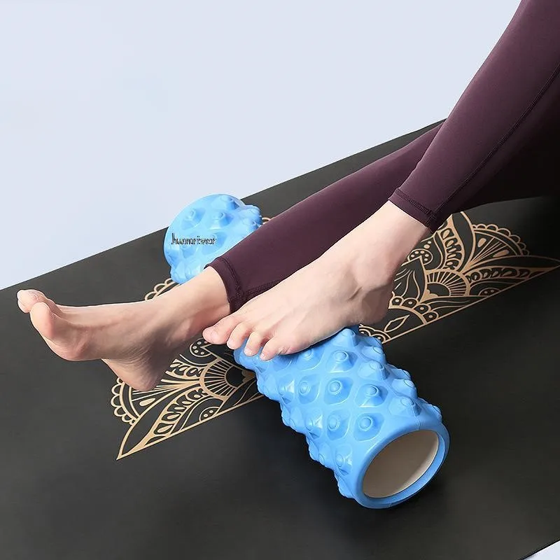 33cm Fitness Foam Roller Yoga Block Pilates Sport Massage Roller Gym Exercises Relax Deep Muscle Yoga Accessories Relieve Stress