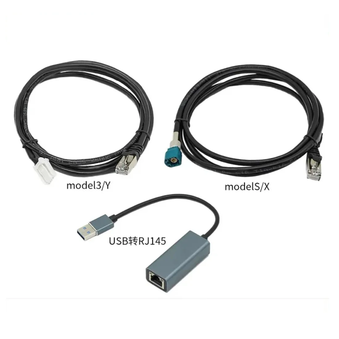 for LAUNCH Tesla Diagnostic Cable - OEM Ethernet Enet Tool for Model 3/Y/S/X Programming & Coding