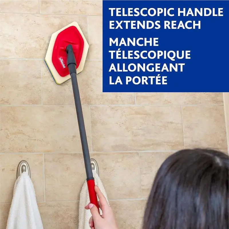 2Pcs Wall Mop Replacement Heads Microfiber Mop Pad Wet Dry Reusable Washable Cleaning Mop Accessories