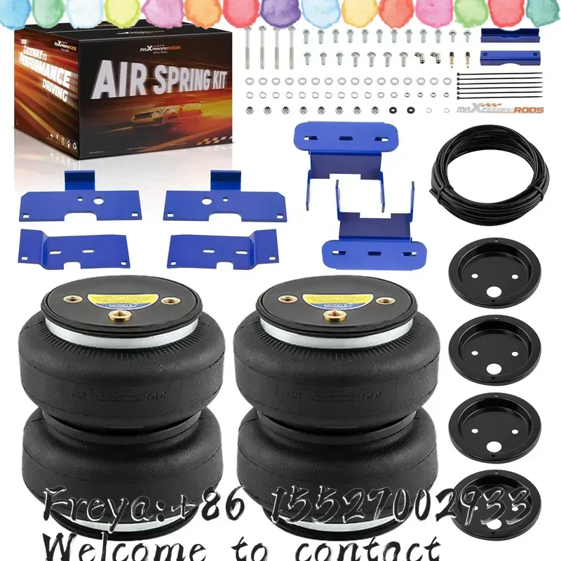 Factory Rear Air Suspension Spring Double Bellow Bags Kit for F-150 2015-2020 up to 5000 LBS
