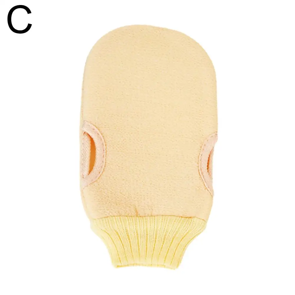 1PC Bad Voor Peeling Exfoliërende Lichaamsreiniging Scrub Mitt Wrijven Dode Huid Handschoenen Voor Douche Lichaamsborstel Handdoek SPA Schuim Lichaam Ma D1E0