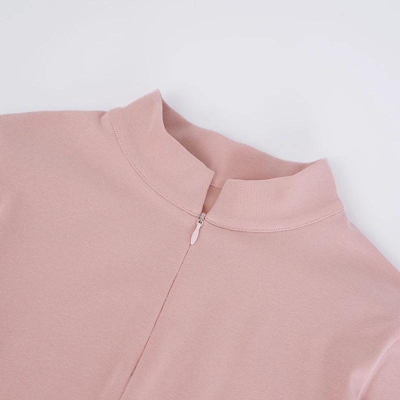 Woman Ballet Tops Stand Collar Dance Shirt Tops with Zipper Ballet Jacket Coat Cotton Long Sleeve Close-fitting Fitness Tops