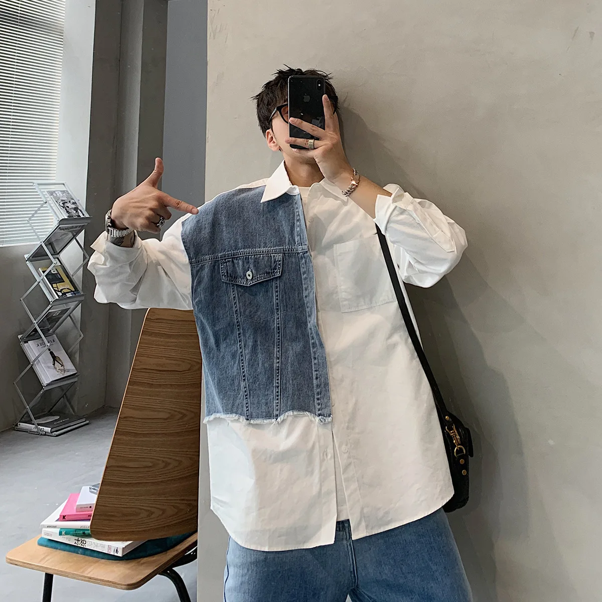 Thumbnail 4 - #27 Most Reviewed Mens Denim Button Shirts