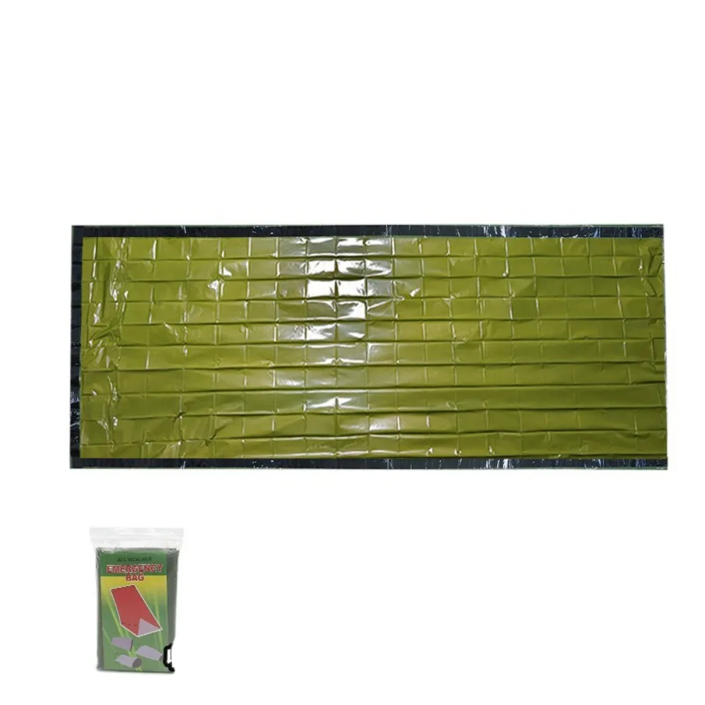 

Rescue Bag Waterproof Emergency Sleeping Bag Portable Reusable Survival Sleeping Bag Thermal Emergency Thermal Blanket Hiking