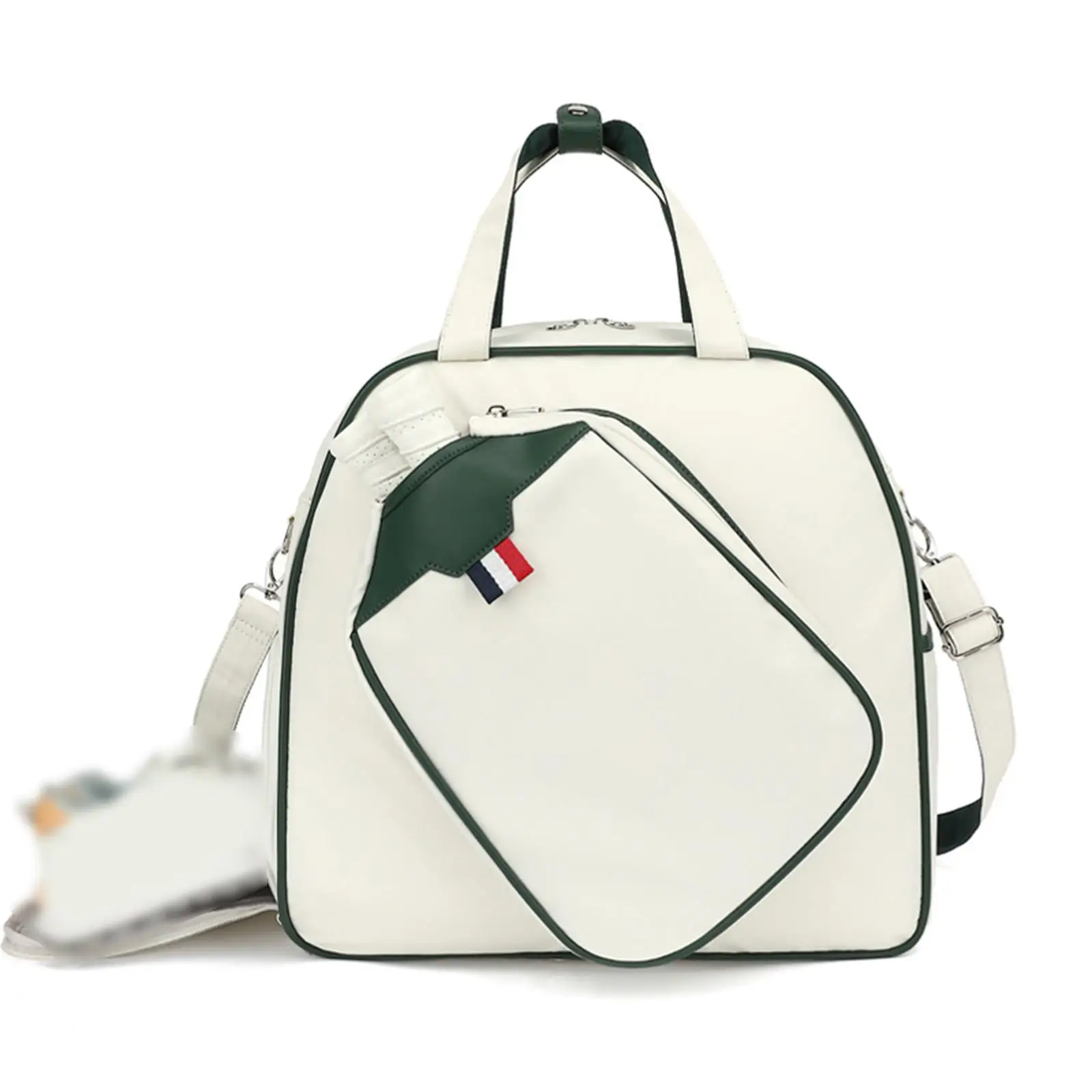 Bolsa de pickleball grande com alça de ombro bolsa de tênis bolsa de ombro de remo