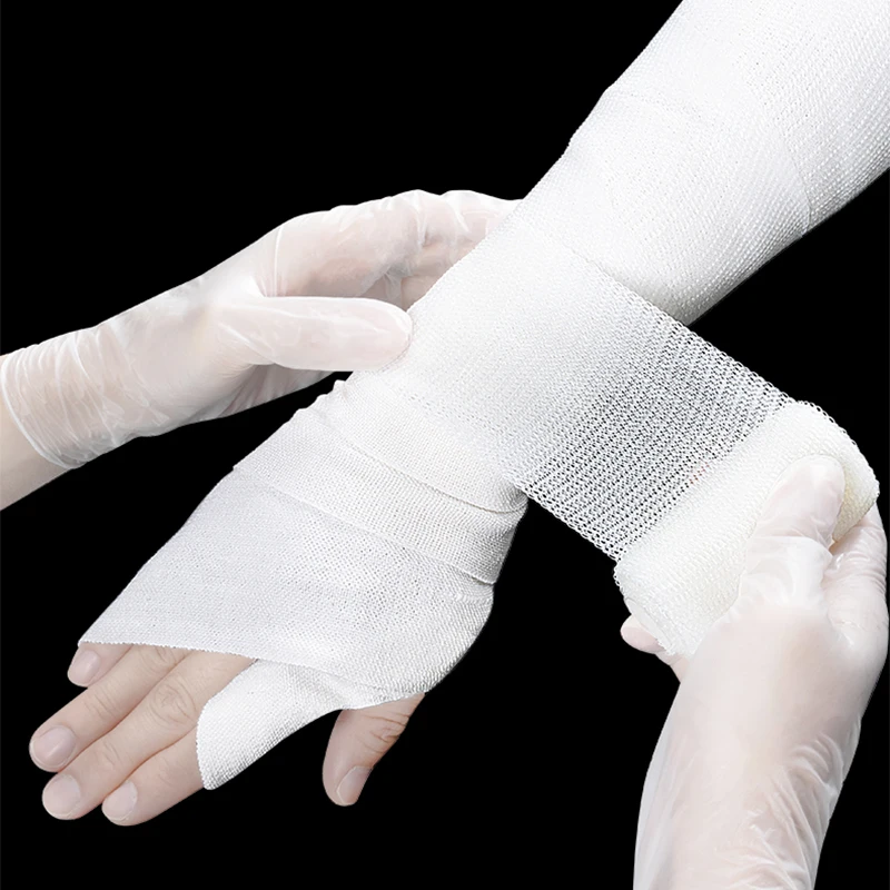 Attelle Médicale en Polymère Synthétique, 5/7, 5/10/12, 5/15x360cm, Ruban Orthopédique Contre les Fractures, Bandage de Fixation