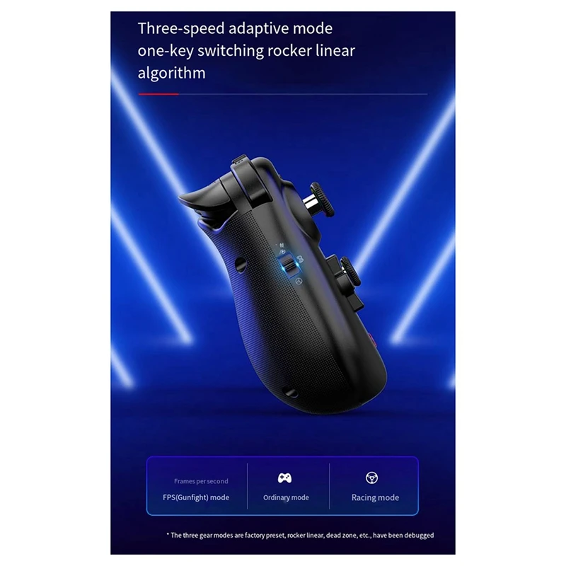 Joystick elástico sem fio Bluetooth para tablets P4 e Android, controlador D8PRO RGB