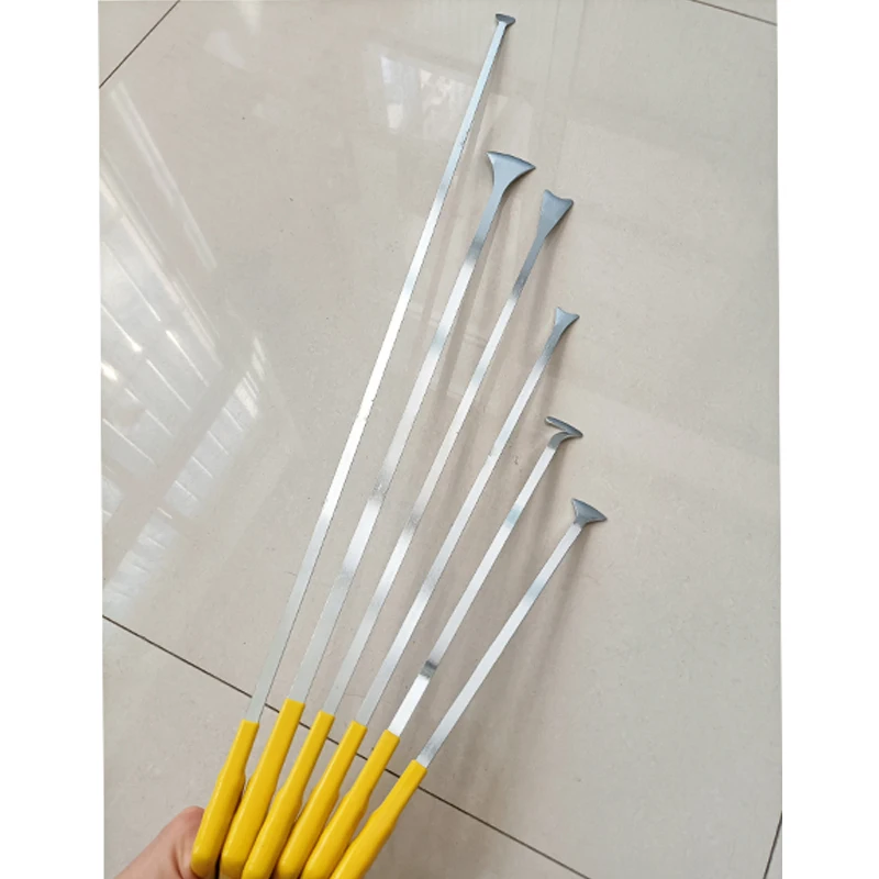 Whale Tail Hook For Car Dent Repair Kit Rotating Handle Car Repair Hook Handle Spring Steel Rod