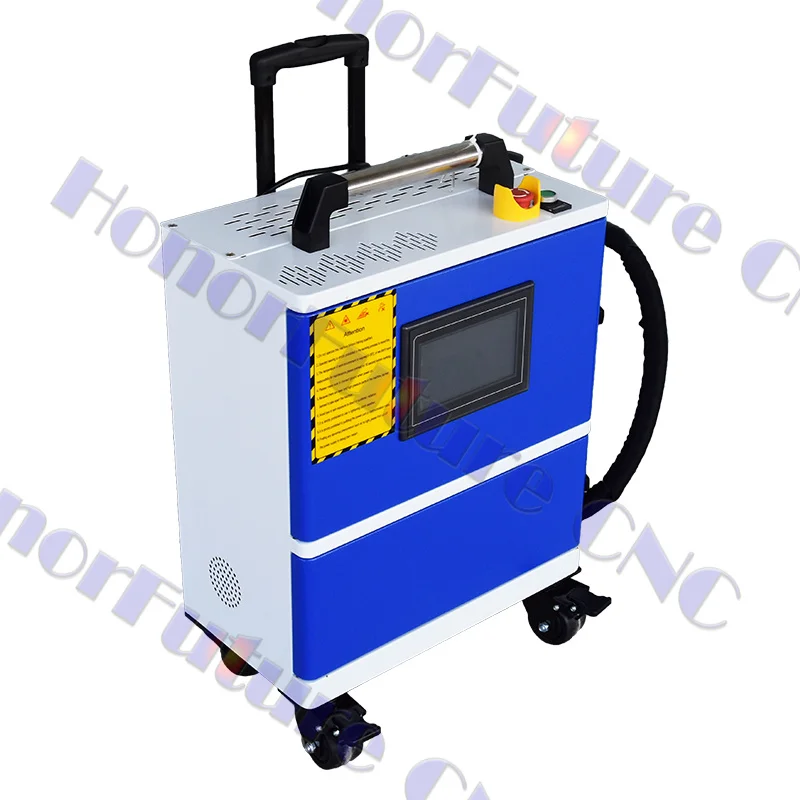 

Pulse Laser Cleaning Machine Suitcase Laser Cleaner Handheld Fiber Laser Rust Removal Tool 100w-300w Optional