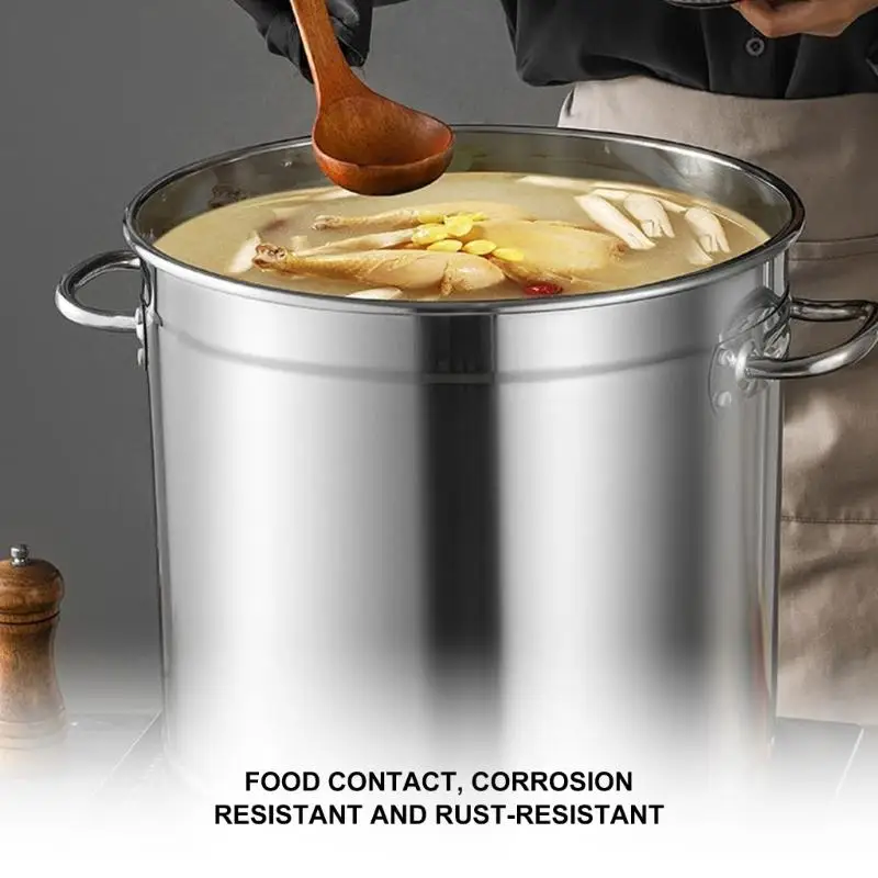 

Металлическая суповая кастрюля премиум-класса размером 30x30 см, предназначенная для равномерного нагрева и приготовления блюд