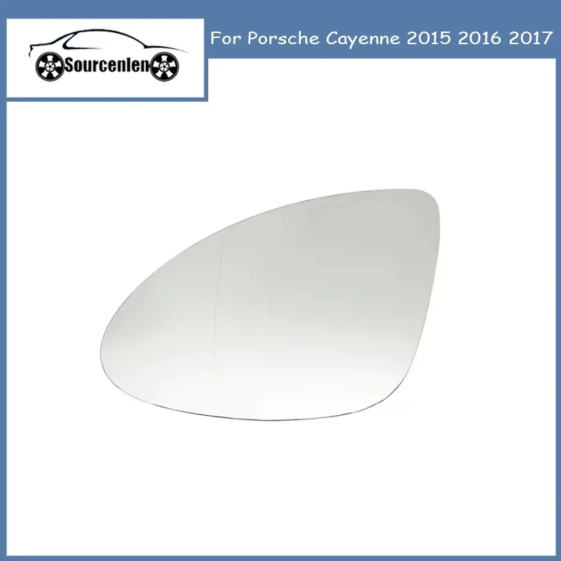 

Car Left Right Heated Wing Rear Mirror Glass For Porsche Cayenne 2015 2016 2017 OEM 95873105501 95873105606