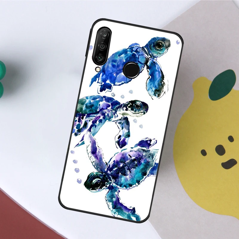 Sea Turtles For Huawei Nova 10 SE Nova 9 5T 3i 7i 8i 11i Y90 Y70 Y60 Y61 P20 P30 P40 Lite P60 Pro Case