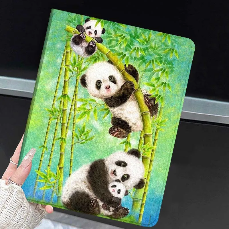 

Panda Art Cartoon Cute For Samsung Galaxy Tab A7 A A8 A9 A11 S6 S11 10.1 10.4 10.5 Inch Lite PLus Tablet Case