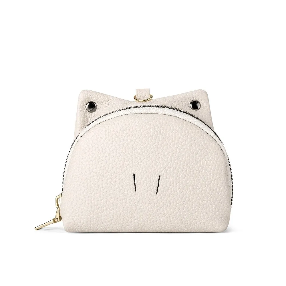 Korean Style Frog Design Coin Purse Compact PU Leather Animal Shaped Coin Purse Keychain Zipper Mini Storage Pouch For Daily Use