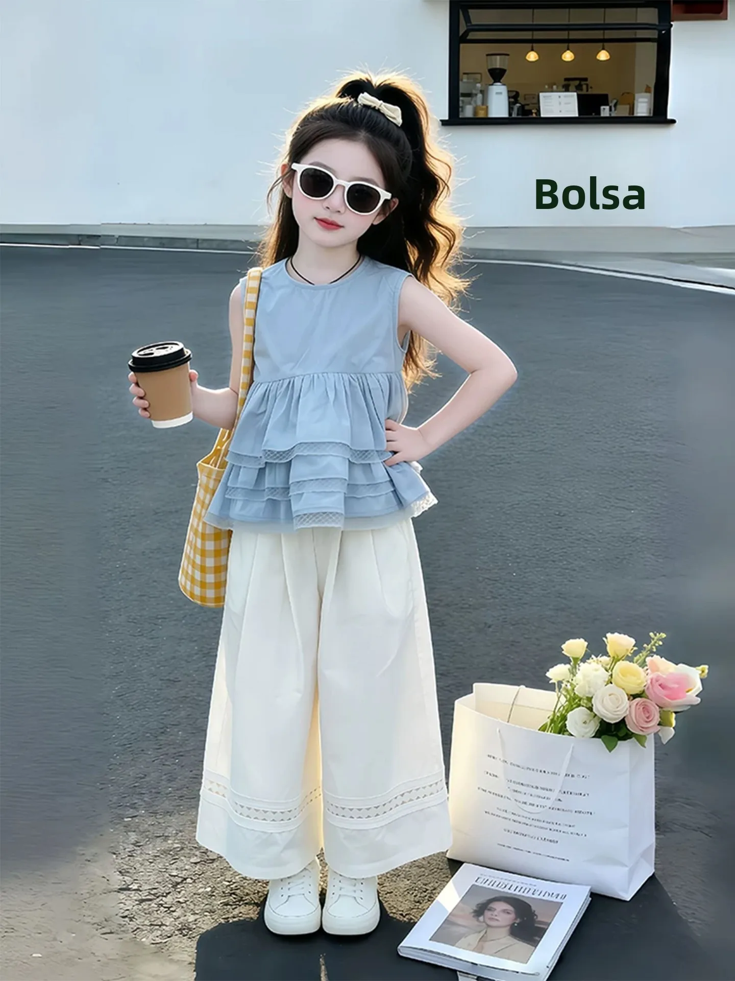 tenue-d'ete-pour-filles-2026-nouveau-style-coreen-ensemble-deux-pieces-vetements-d'ete-uniques-et-elegants-pour-petite-fille