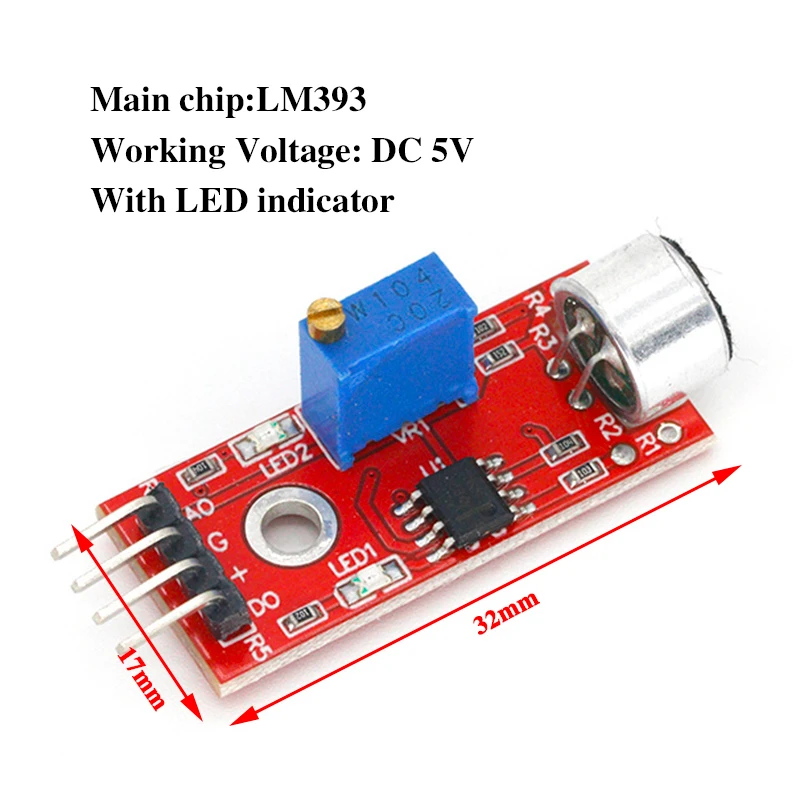 Amplificatore per microfono a elettrete Modulo stabile MAX9814 Controllo automatico del guadagno MAX4466