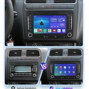 Rádio de carro Android para VW, Carplay estéreo, Jetta MK6, Amarok, Tiguan, POLO, GOLF 5 Plus, PASSAT BORA TOURAN, SHARAN, SCIROCCO, CADDY, 7862 12 principais vendas multimídia vw bora - №12
