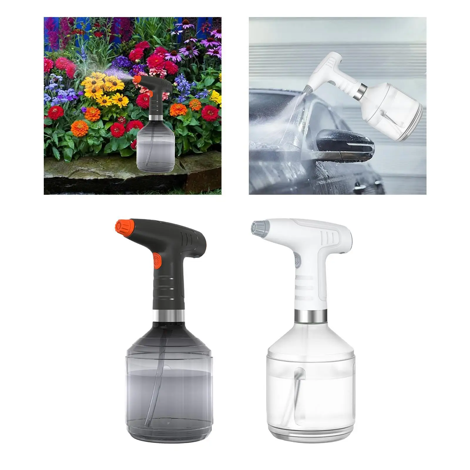 

Electric Spray Bottle Plant Mister for Garden Fertilizing Household Cleaning