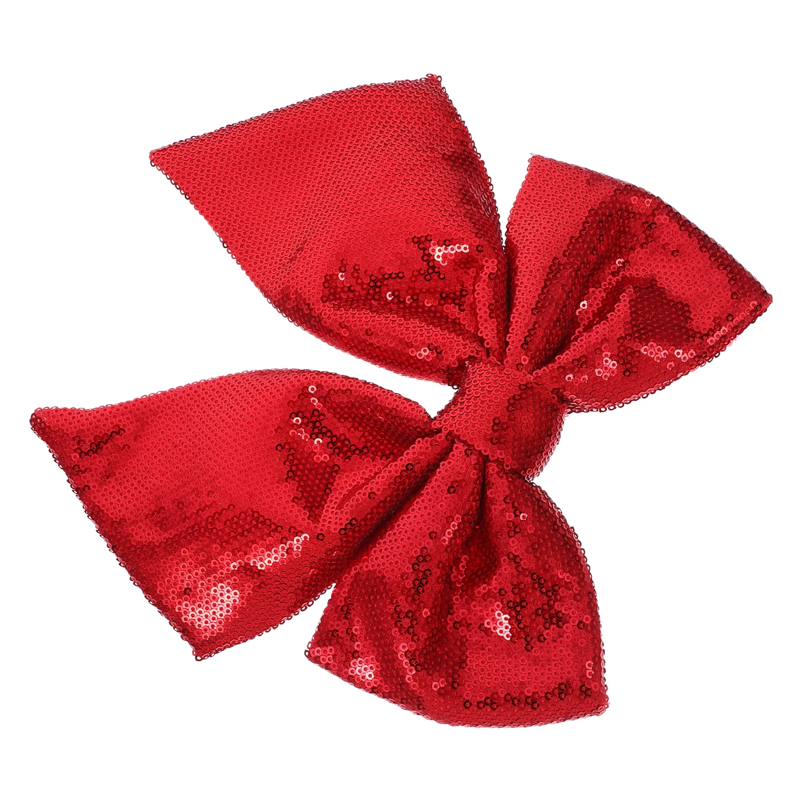 

Style Christmas Tree Ornaments Bow Decorations Accessories Hanging Red Pvc Paillette Party