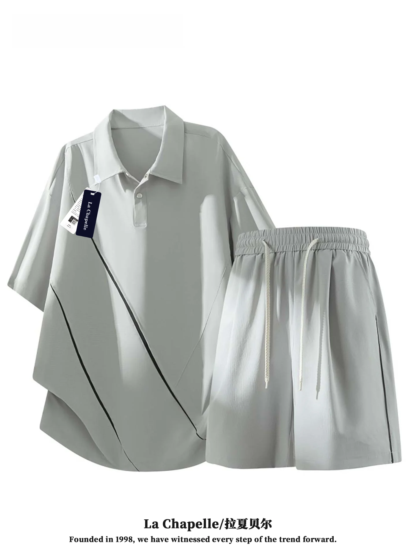 conjunto-de-camiseta-de-manga-corta-para-hombre-la-chapelle-verano-nuevo-informal-transpirable-deportivo-de-dos-piezas-mezcla-de-poliester