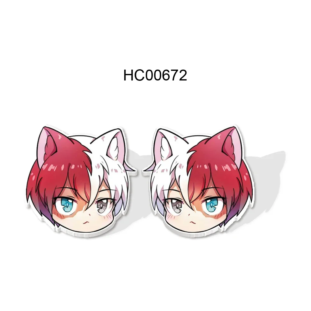 

Anime Earrings Acrylic Resin Stud Earrings THE MOVIE HEROS Cartoon Avatar for Girl Earring
