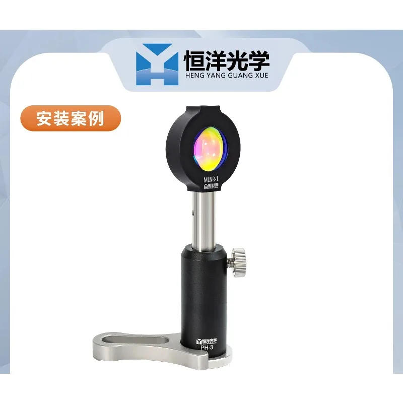 GLH12-K9 biconvex lens diameter 2/3/4/5/6/6 3/10/12 5/13/16/25/40/50/63/100mm antireflection VIS film 400-700nm focusing