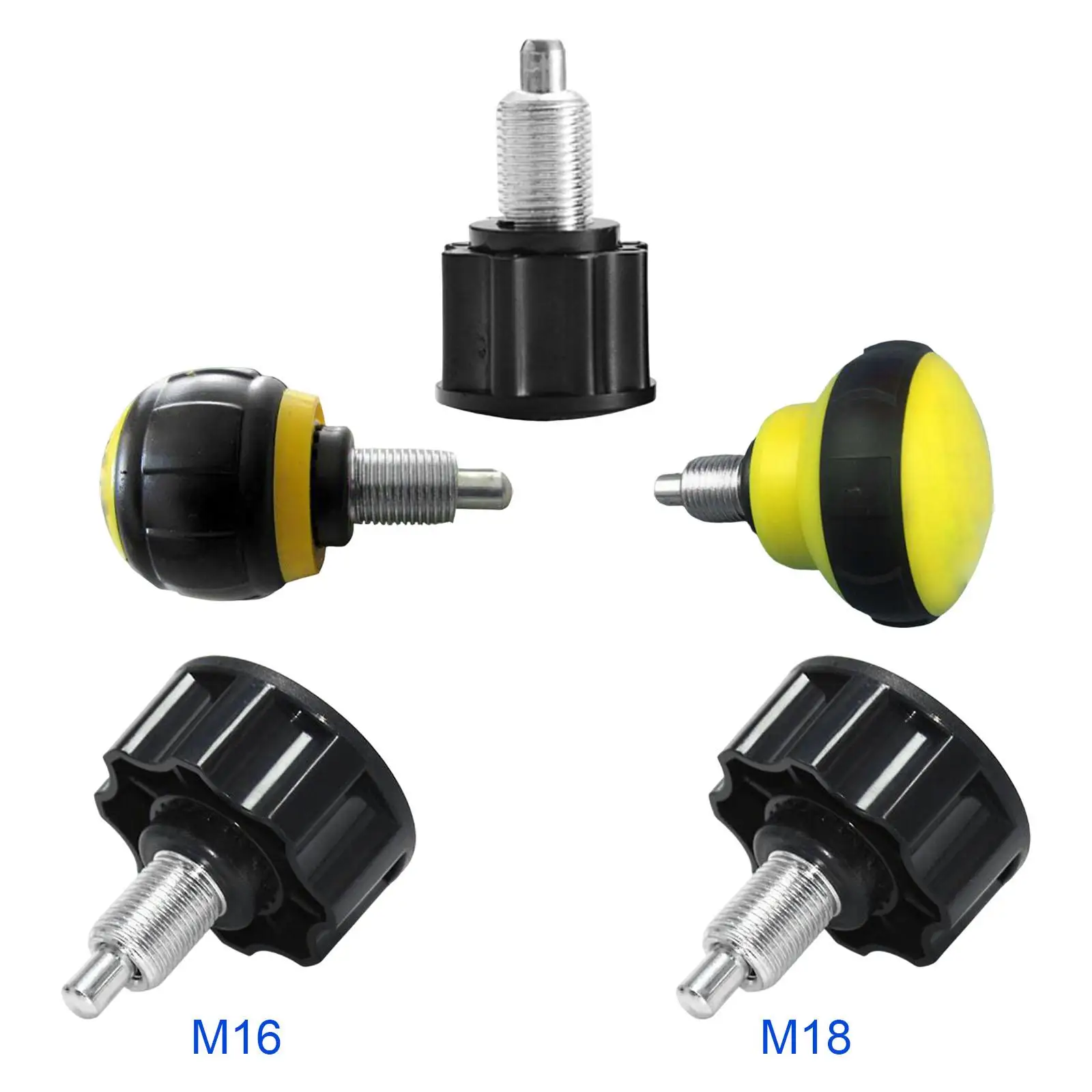 Exercise Bike Pull Pin Knob Adjustable Spring Handle Locking Screw for Strength Training Equipment Home Use
